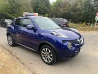 Used Nissan Juke Tekna 115 HP (84 kW) 2017 Blue SUV