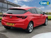 Used Vauxhall Astra SRi 150 HP (110 kW) 2018 Red Hatchback