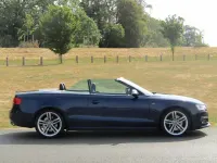 Used Audi S5 Cabriolet Design 333 HP (244 kW) 2012 Blue Cabriolet