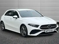 Used Mercedes A200 Executive 175 HP (128 kW) 2023 Polar white Hatchback