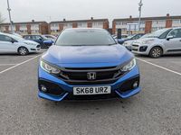 Used Honda Civic SR 126 HP (92 kW) 2018 Blue Hatchback