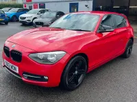 Used BMW 116 Sport Line 2012 Red Hatchback