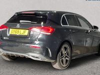 Used Mercedes A200 AMG line 150 HP (110 kW) 2019 Black Hatchback
