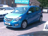 Used Vauxhall Viva 75 HP (55 kW) 2016 Blue Hatchback