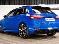 Used Audi RS3 Comfort 400 HP (294 kW) 2017 Blue Sedan