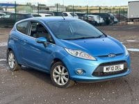 Used Ford Fiesta Zetec 2010 Blue Hatchback