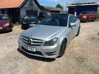 Used Mercedes C220 Sport Edition 2014 Silver Coupe