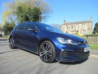 Used VW Golf VII GTD 184 HP (135 kW) 2018 Blue Hatchback