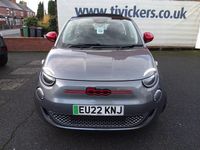 Used Fiat 500e Red 86 kW (118 HP) 2022 Grey Cabriolet