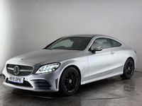 Used Mercedes C200 AMG line 184 HP (135 kW) 2019 Silver Coupe