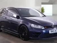 Used VW Golf VII R 2015 Blue Hatchback
