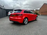 Used Audi A3 S-Line 2015 Red Hatchback