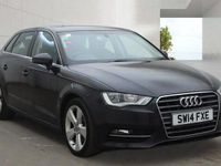Used Audi A3 Sportback Sport 2014 Black Hatchback