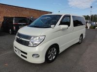 Used Nissan Elgrand 2008 White MPV