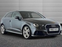 Used Audi A3 S-Line 150 HP (110 kW) 2017 Daytona grey Hatchback