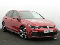 Used VW Golf VIII GTD 200 HP (147 kW) 2021 Red Hatchback