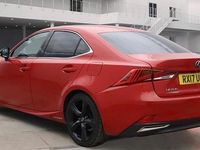Used Lexus IS300h Sport Line 223 HP (164 kW) 2017 Red Sedan