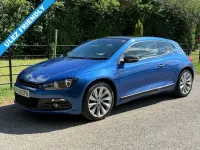 Used VW Scirocco GT 200 HP (147 kW) 2008 Blue Coupe