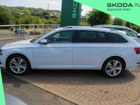 Used Skoda Superb SE L 147 HP (108 kW) 2022 Moon white metallic Estate