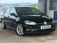 Used VW Golf VII GT 115 HP (84 kW) 2018 Black Hatchback