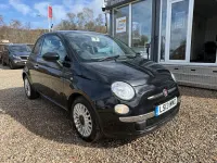 Used Fiat 500 Lounge 69 HP (50 kW) 2013 Black Hatchback