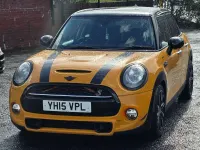 Używany Mini Cooper S Hatch 2015 Pomarańczowy Hatchback