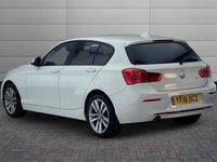 Used BMW 118 Sport Line 136 HP (100 kW) 2018 White Hatchback
