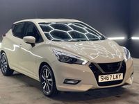 Used Nissan Micra Acenta 71 HP (52 kW) 2017 White Hatchback