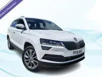 Used Skoda Karoq SE L 150 HP (110 kW) 2018 White SUV