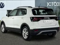Used VW T-Cross SE 115 HP (84 kW) 2020 White SUV