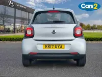Used Smart ForFour Premium 71 HP (52 kW) 2017 Silver Hatchback