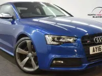 Used Audi A5 Black Edition 354 HP (260 kW) 2016 Blue Coupe