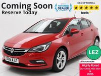 Used Vauxhall Astra SRi 150 HP (110 kW) 2016 Red Hatchback