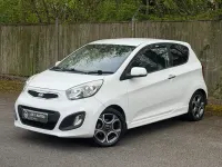 Used Kia Picanto 85 HP (62 kW) 2014 White Hatchback