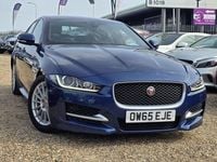Used Jaguar XE R-Sport 163 HP (119 kW) 2016 Blue Sedan