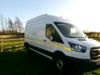 Usado Ford Transit 130 HP (95 kW) 2022 Branco Van