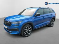 Used Skoda Kodiaq SportLine 150 HP (110 kW) 2023 Blue SUV