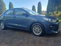 Used Kia Rio 84 HP (61 kW) 2017 Blue Hatchback