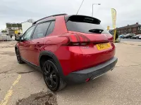 Used Peugeot 2008 GT-line 110 HP (80 kW) 2017 Red SUV