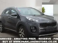 Used Kia Sportage GT-Line 115 HP (84 kW) 2017 Silver SUV