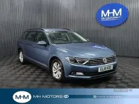 Used VW Passat S 120 HP (88 kW) 2018 Blue Estate