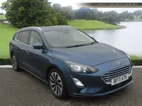 Used Ford Focus Zetec 2022 Blue Estate