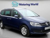 Used VW Sharan SE 150 HP (110 kW) 2021 Blue MPV
