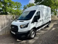 Used Ford Transit 130 HP (95 kW) 2022 White Van