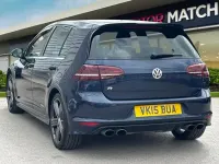 Used VW Golf VII R 2015 Blue Hatchback