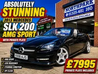 Used Mercedes SLK200 AMG 2013 Black Cabriolet