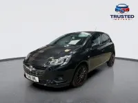 Used Vauxhall Corsa Design Edition 95 HP (69 kW) 2016 Black Hatchback