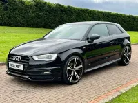 Used Audi A3 S-Line 2013 Black Hatchback