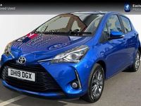 Used Toyota Yaris 109 HP (80 kW) 2019 Blue Hatchback