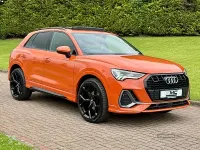 Used Audi Q3 S-Line 150 HP (110 kW) 2019 Orange SUV